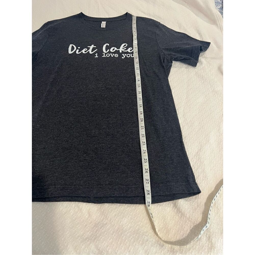 Bella Canvas Diet Coke I Love You tee t-shirt Size L - Picture 4 of 5